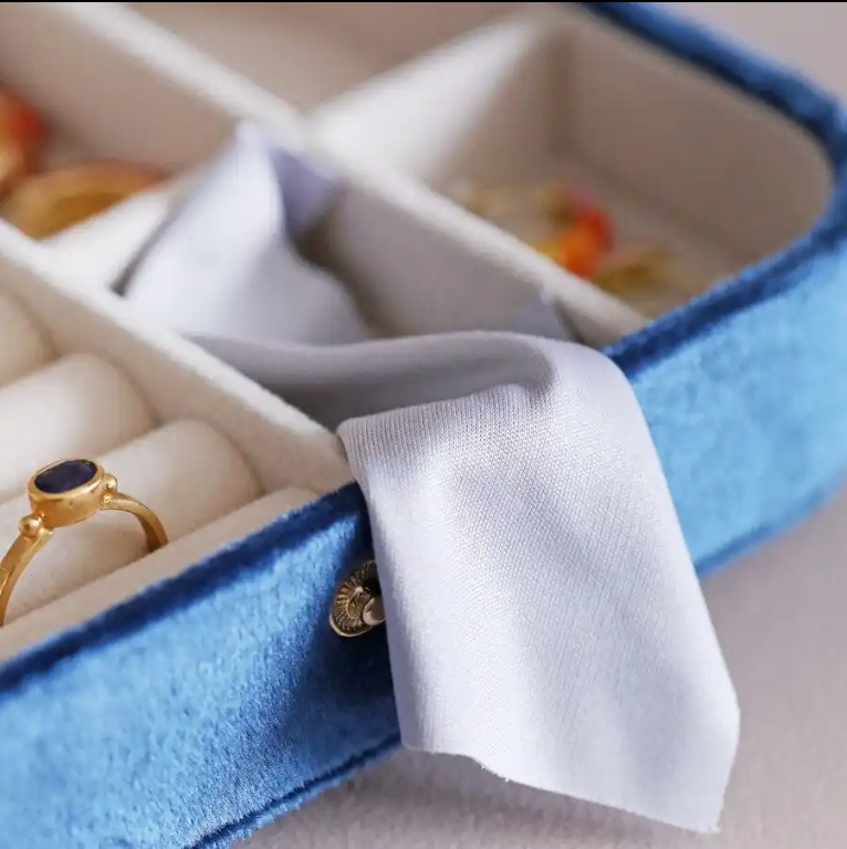 Boite a bijoux de voyage- blue